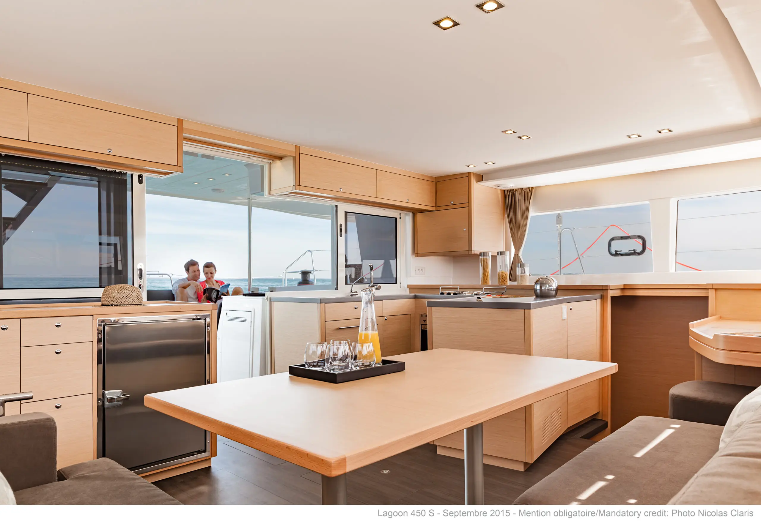 450s-interieur-9 Own 50% of a Lagoon 450S on Sydney Harbour