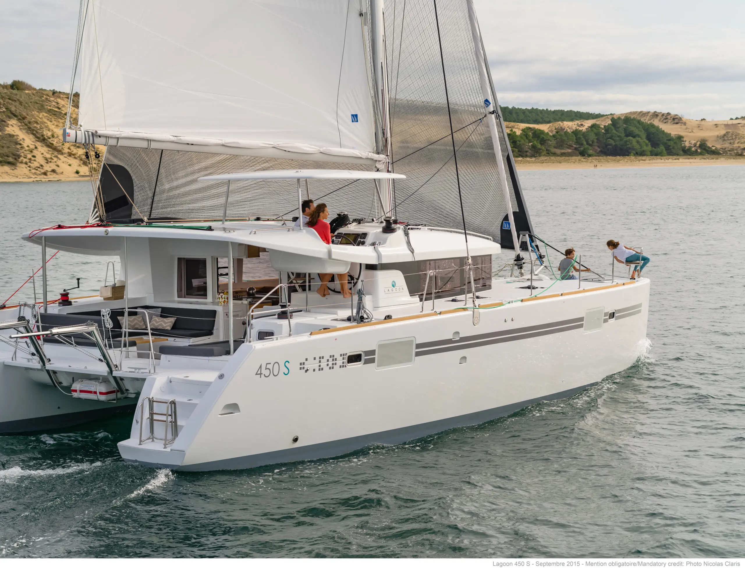 450s-navigation-1 Own 50% of a Lagoon 450S on Sydney Harbour