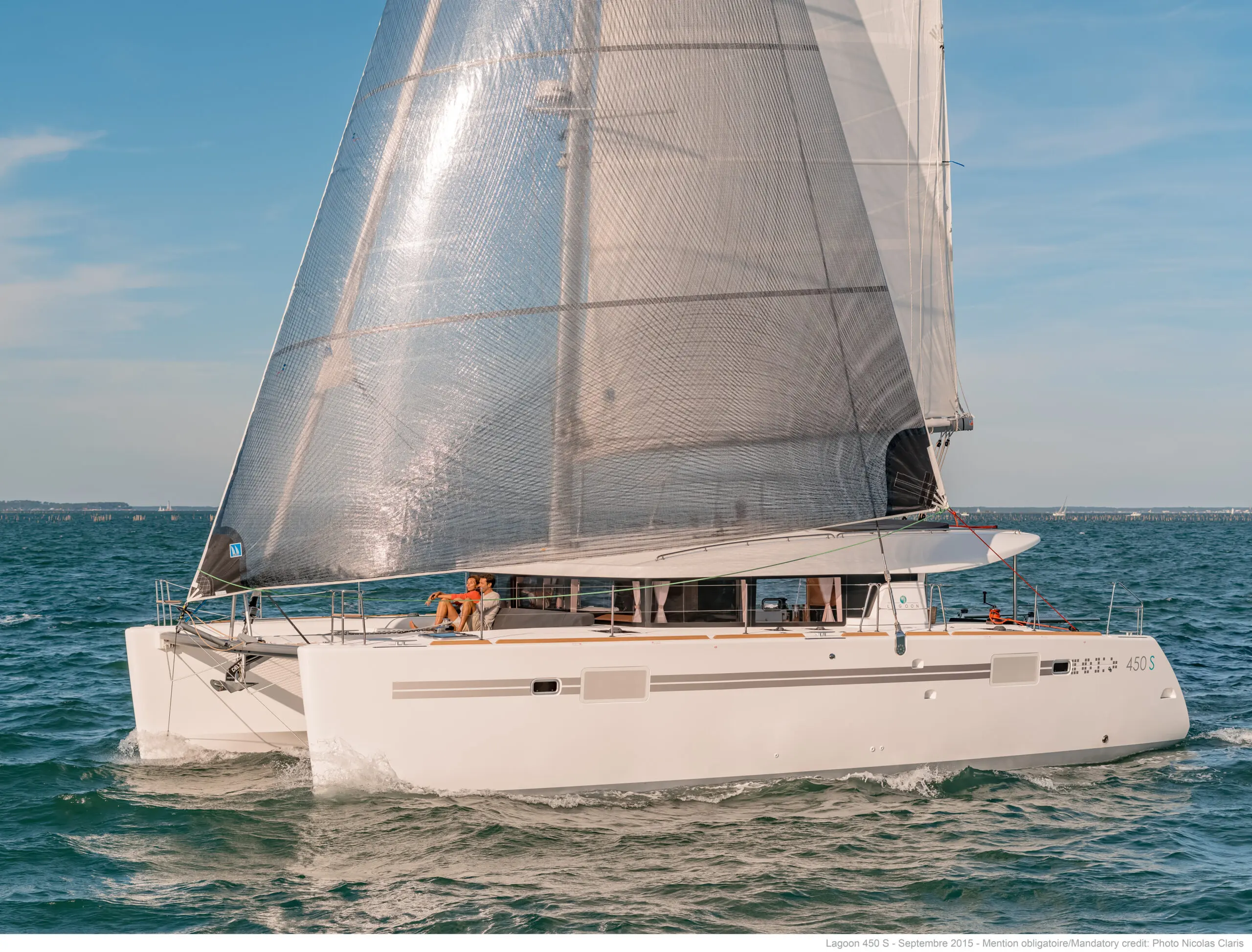 450s-navigation-5 Own 50% of a Lagoon 450S on Sydney Harbour