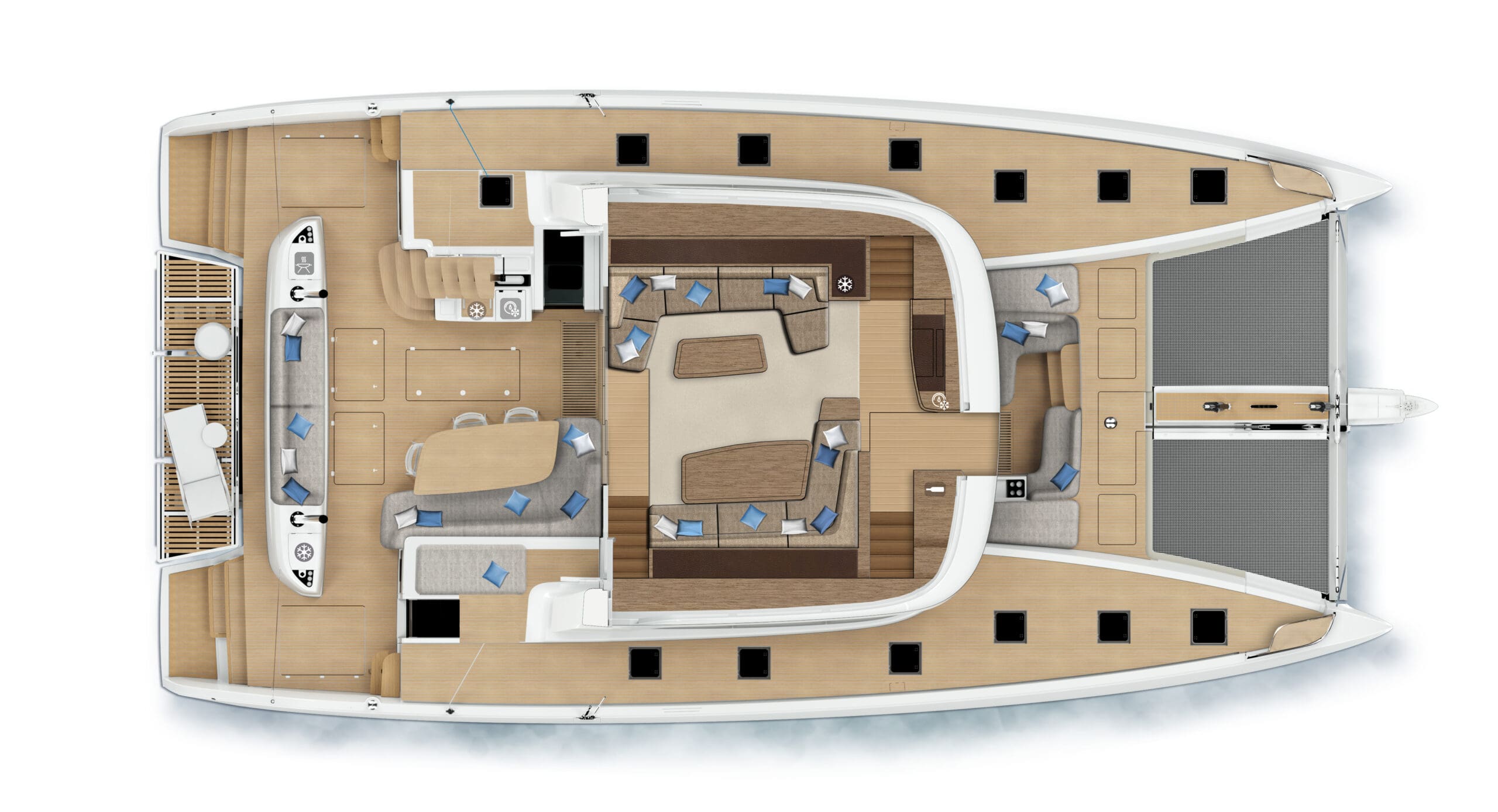 LAGOON SIXTY 5 -<br />
GALLEY DOWN