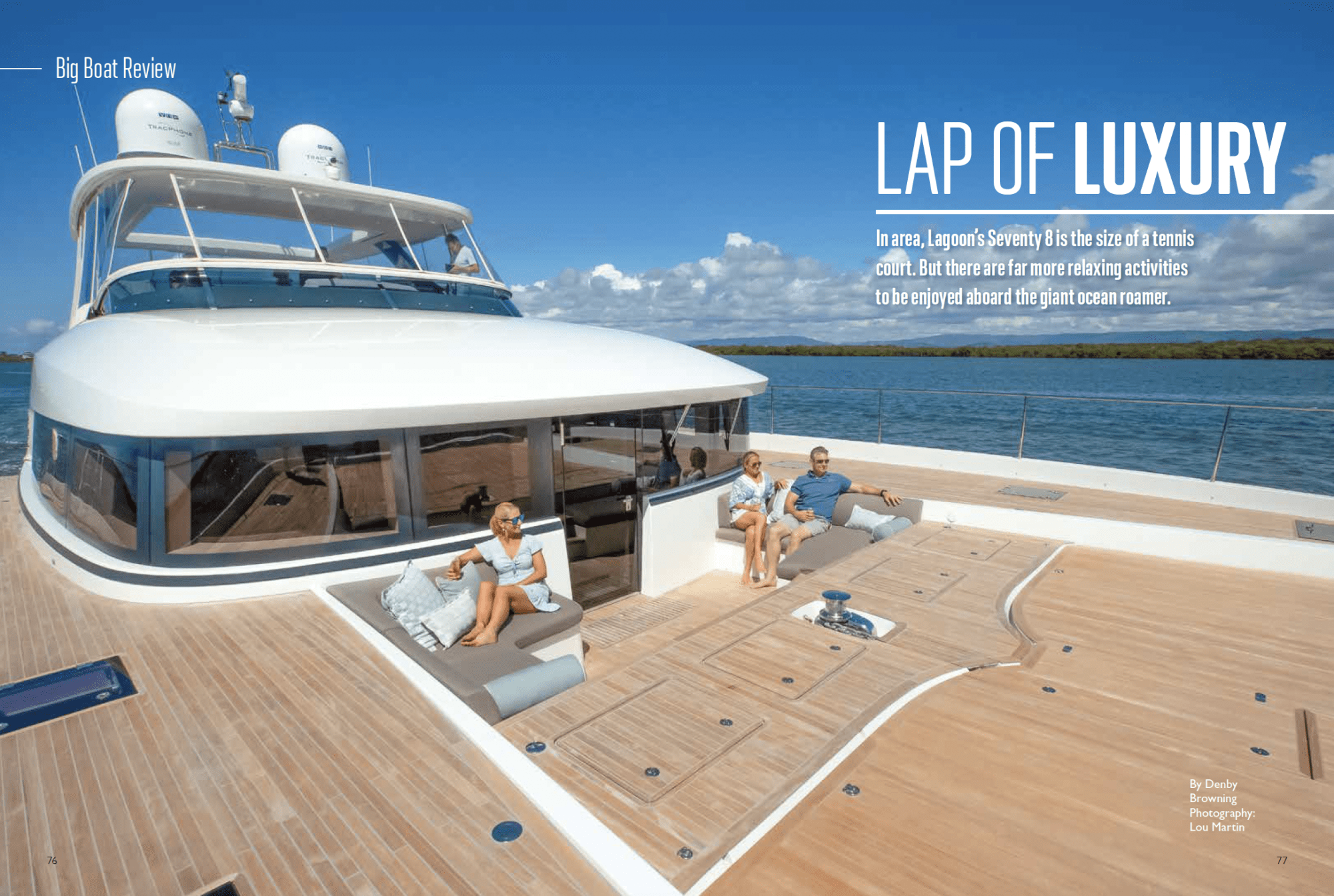 Lagoon SEVENTY 8 Review – LAP OF LUXURY