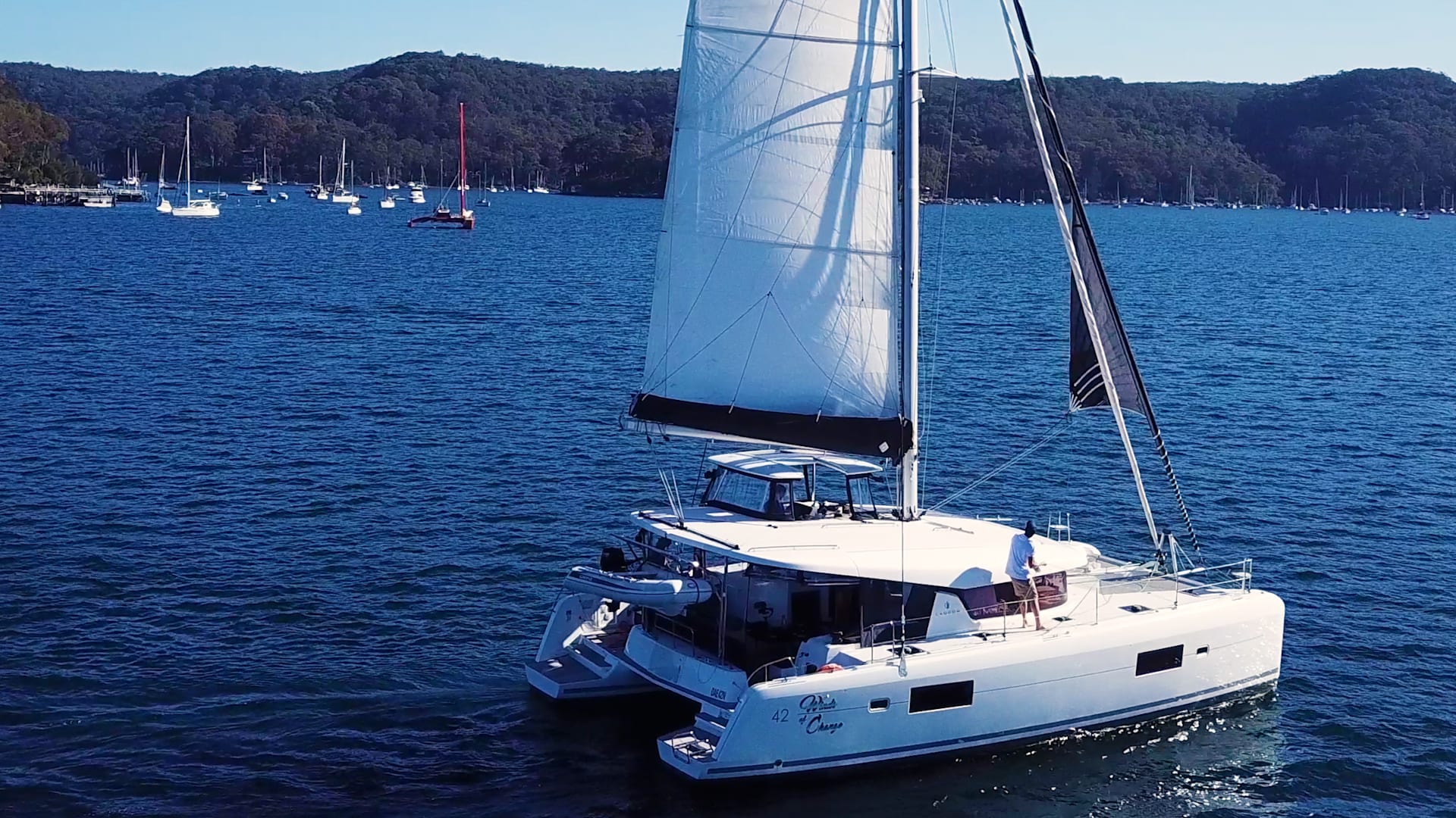 catamaran sail trim