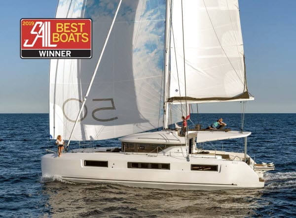 Lagoon 50 Wins 2019 Sail Magazine Best Boats Award