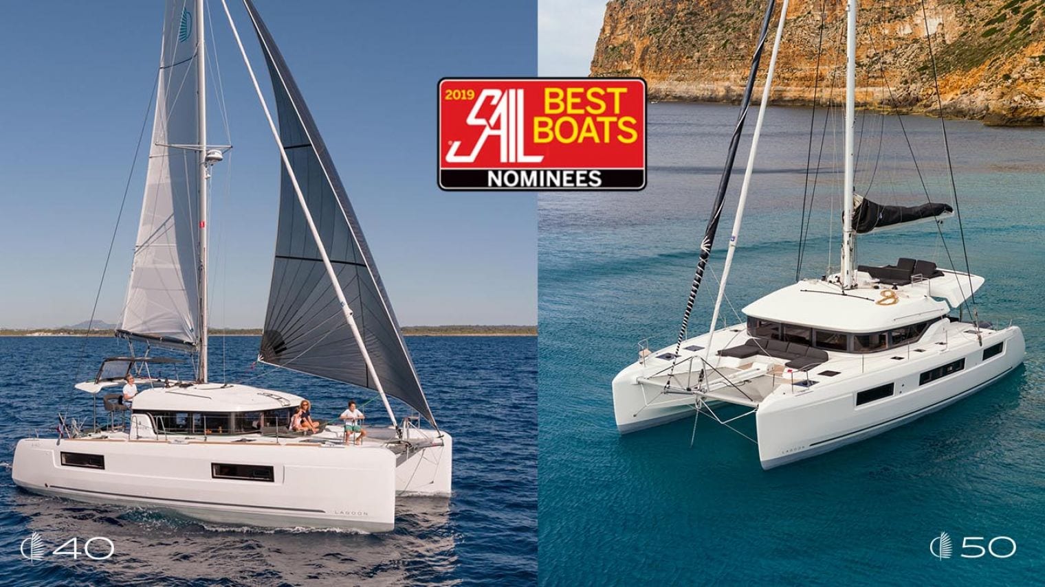 Lagoon 40 and 50 Nominated for SAIL Magazine’s ‘Best Boats 2019’ Award