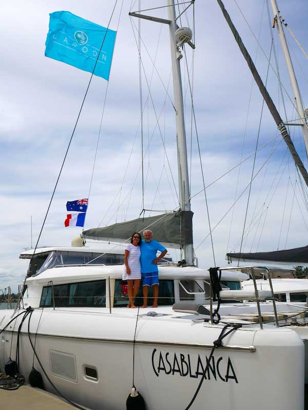 Home sweet home on a Lagoon 420