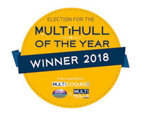 Lagoon 50 wins Multihull of the Year!