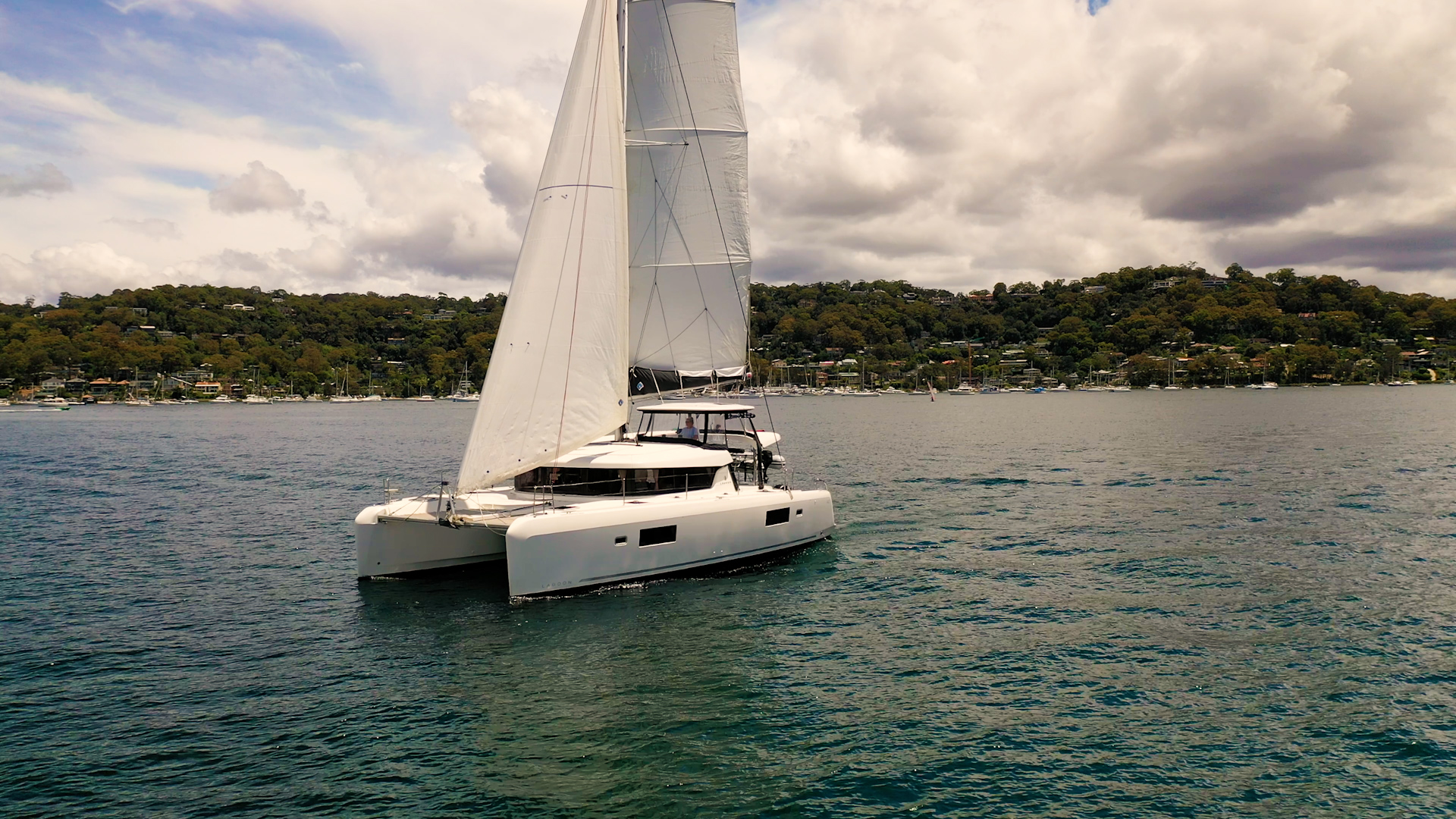 Lagoon Catamaran Furl and Unfurl