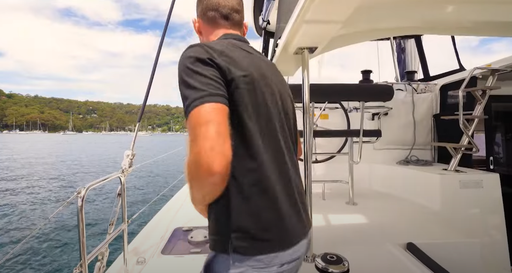 Inspire and Learn Series Furl the Jib Genoa TMG Lagoon Catamarans Australia