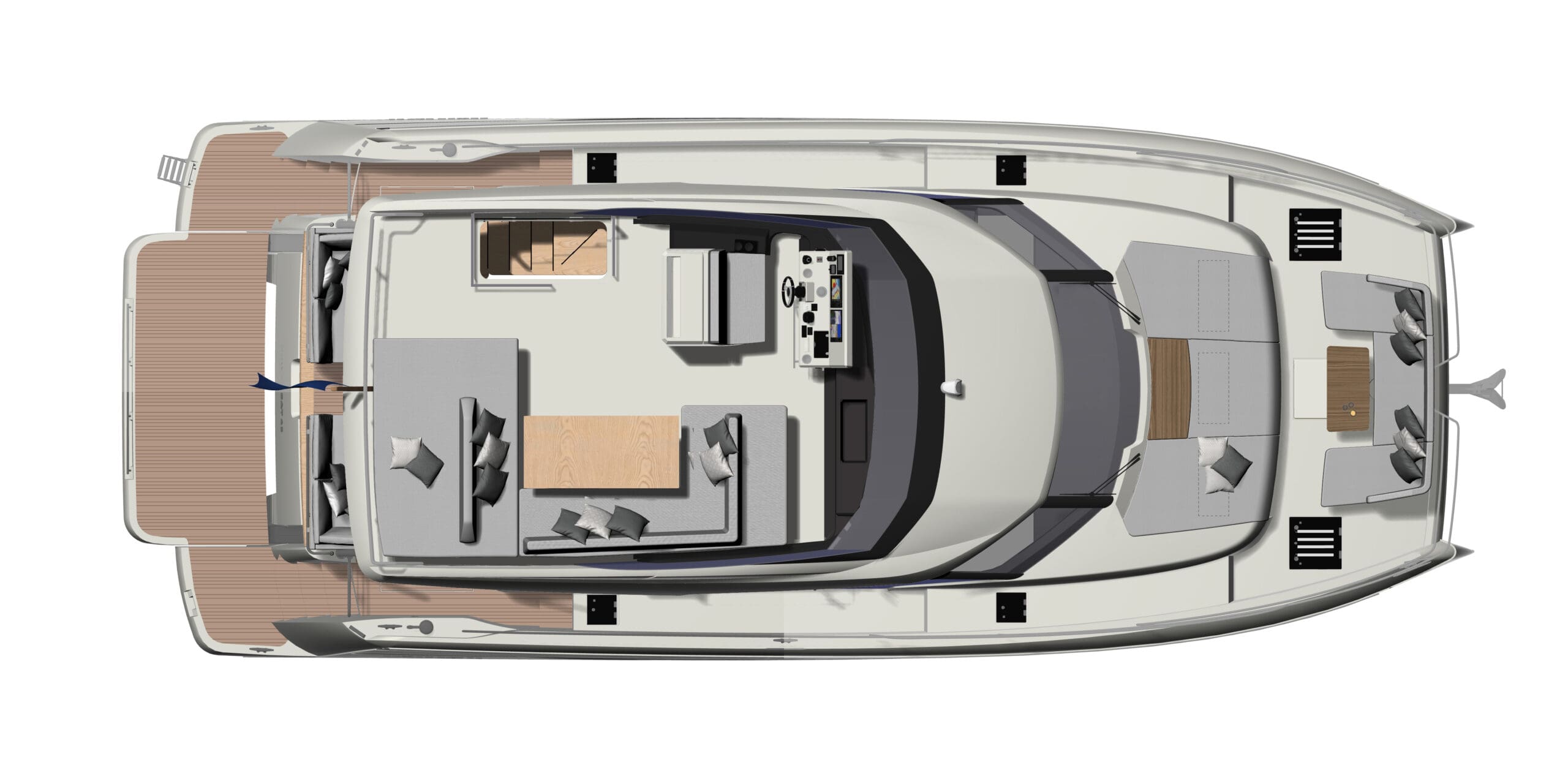 PRESTIGE M48 - FLYBRIDGE