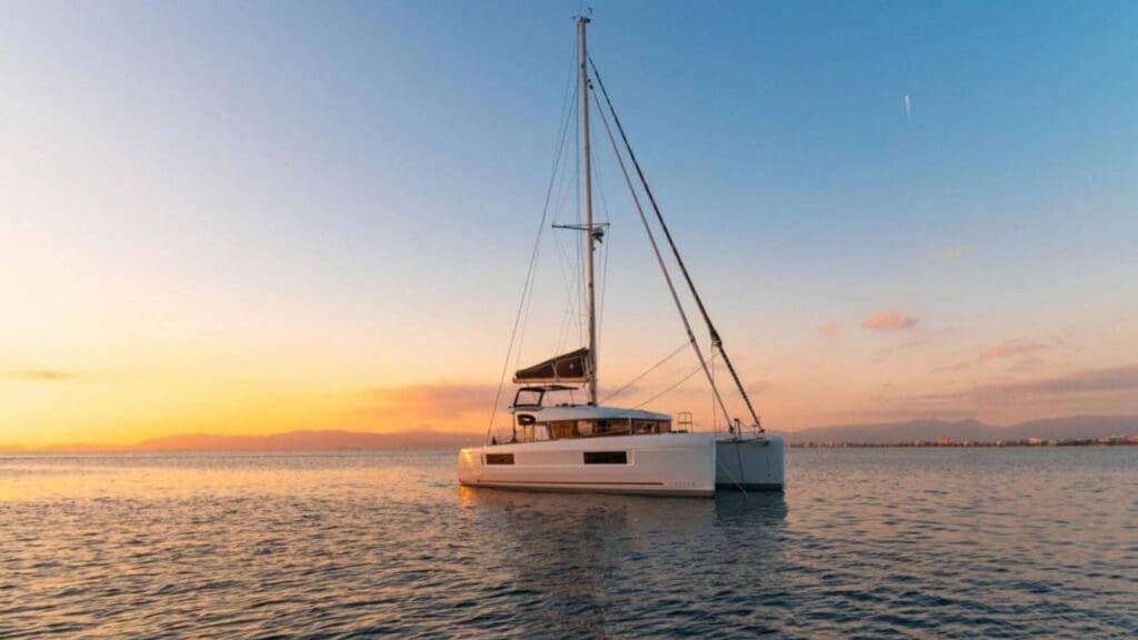 lagoon 40 power catamaran