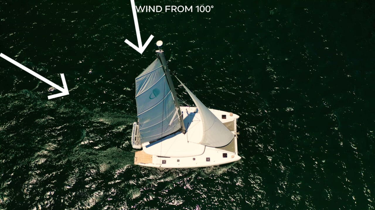 How to Trim Downwind Lagoon Catamaran Sailing Tips