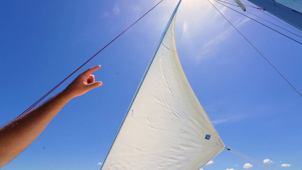 How to Trim Downwind Lagoon Catamaran Sailing Tips