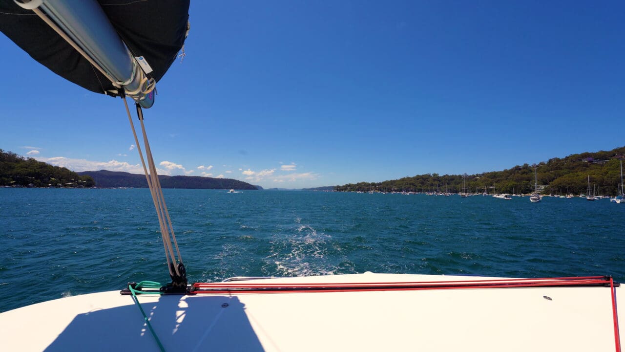 How to Trim Downwind Lagoon Catamaran Sailing Tips