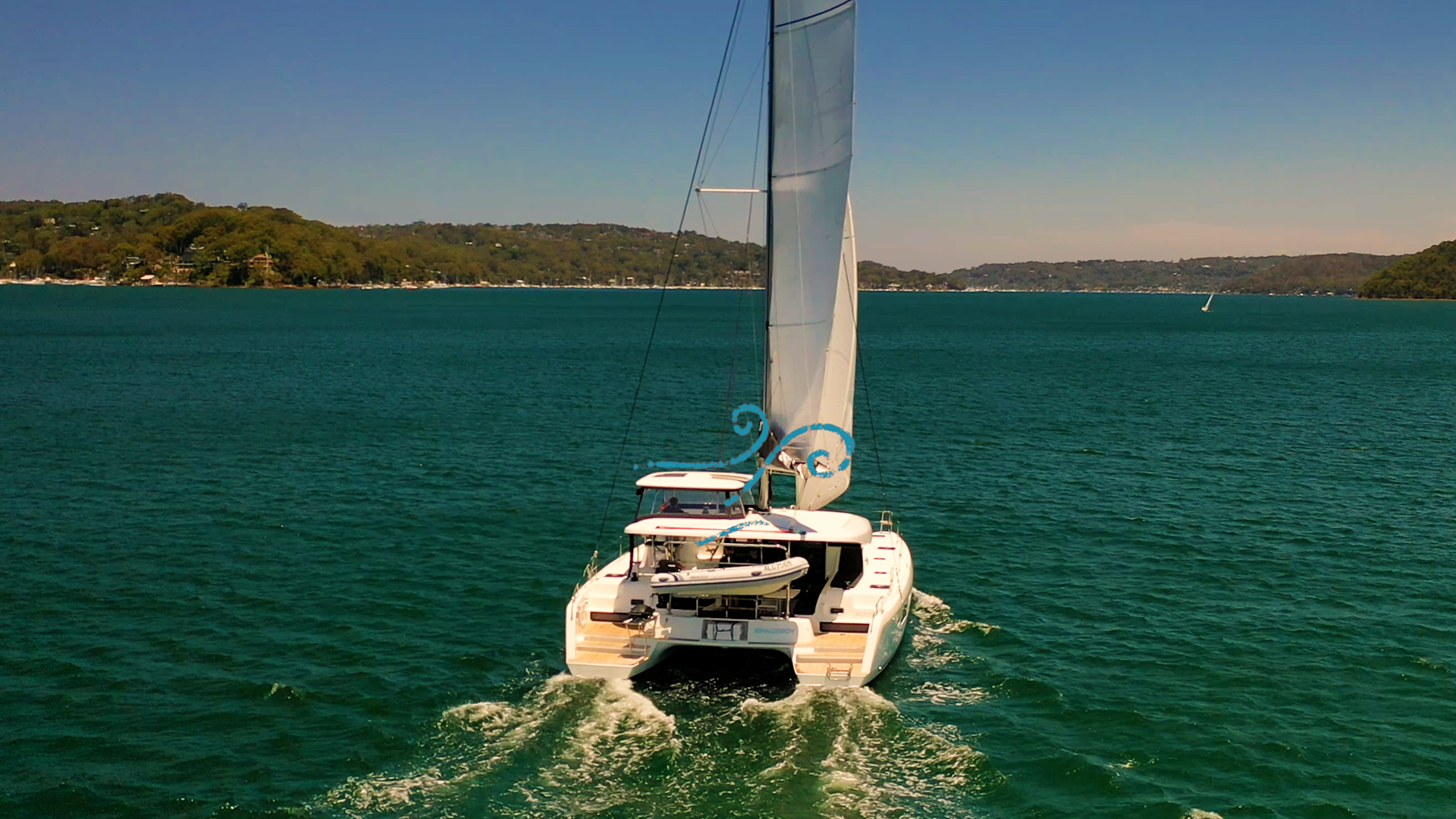 Lagoon Catamaran How to use the electric winch