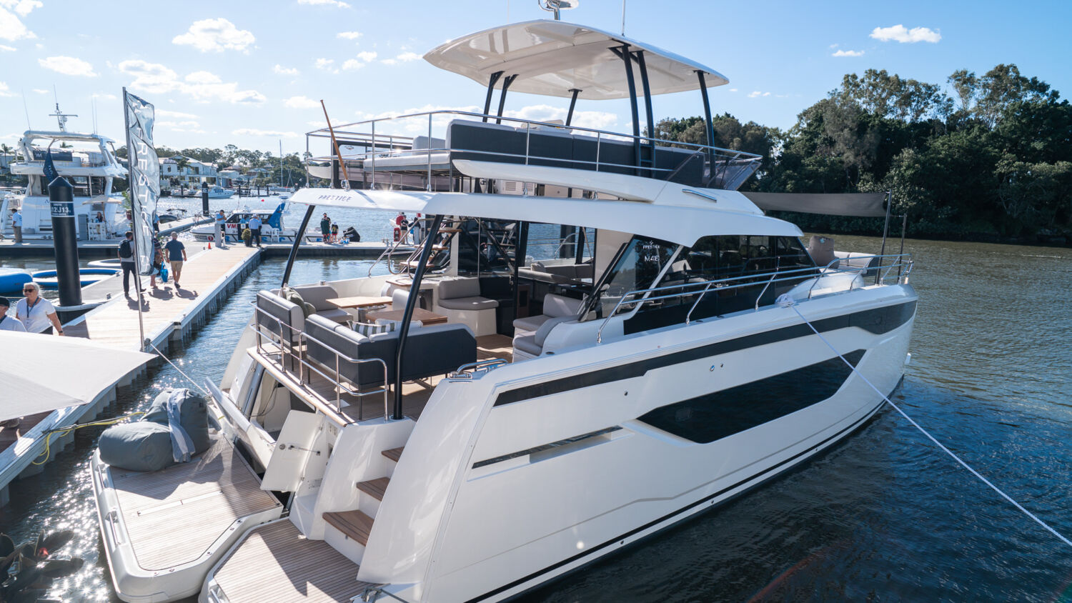 PRESTIGE M48 for sale australia motor yacht